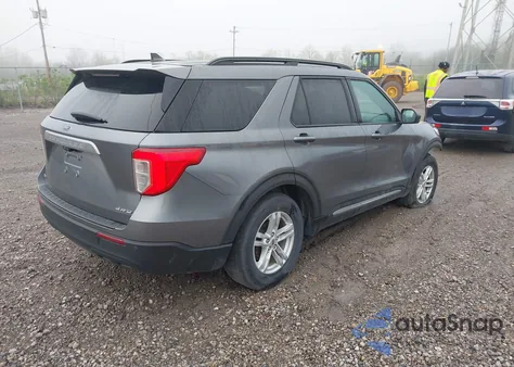2021 Ford Explorer Xlt from USA, damaged, VIN 1FMSK8DH9MGB00706